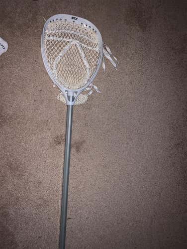 STX Complete Stick Plastic Kids Lacrosse Goalie Stick