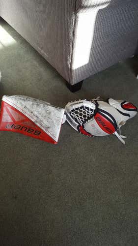 Bauer Supreme S170 Goalie Glove & Blockers Regular Junior