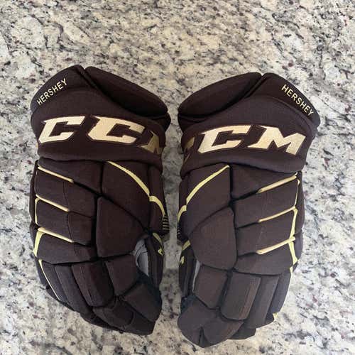 *NEW* [PRO STOCK] AHL Hershey Bears CCM FT1 Pro Gloves 14” (Still In Bag)