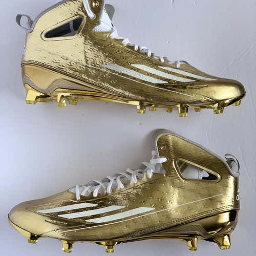 Men's Adidas Adizero Gold Football Cleats