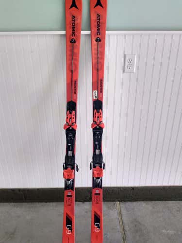 166 cm Atomic Redster G9 FIS GS Skis with bindings