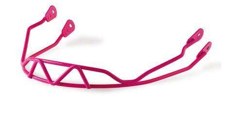 New Shred Bucket Slalom Chinguard Neon Pink