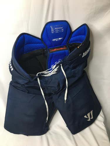 Used Navy Pro Stock Warrior Covert QRL Hockey Pants - Medium - P8002