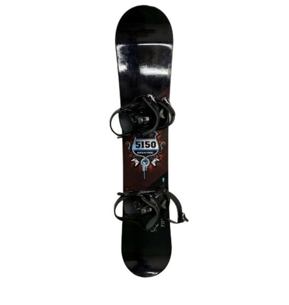 5150 Fifty One Fifty Shooter 138cm Twin Tip All-Mountain Snowboard Complete