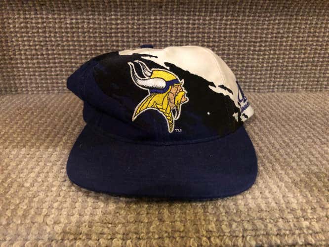RETRO Logo Athletic Minnesota Vikings Splash Snapback