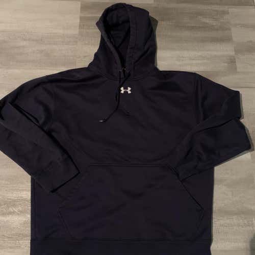 Navy Under Armour Hoodie - Large