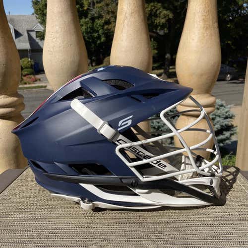 Cascade S | Matte Blue Helmet | Adult