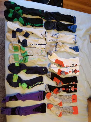 Nike Elite Socks Lot - Size Large