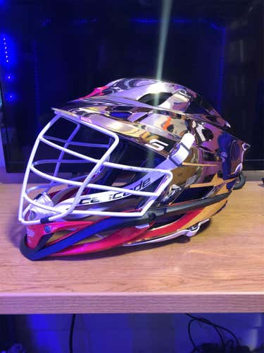 Chrome Gold/Red Cascade S