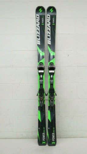 Blizzard IQ X-Power 810 Ti 167cm 124-81-107 Skis w/Marker TP 12.0 Bindings LOOK