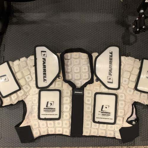 Large Classic Shoulder Pads Senior Pro Stock