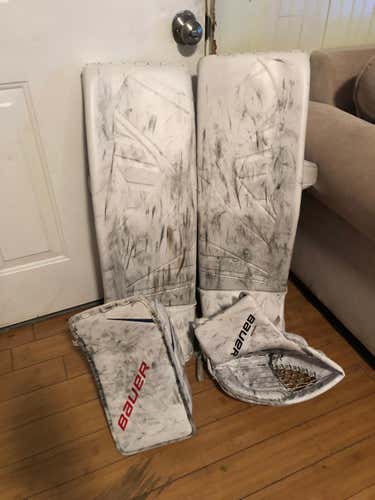 34" Bauer Vapor 1X Goalie Full Set Regular Senior Pro Stock