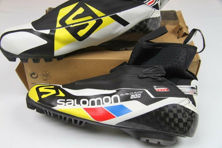 Salomon S-lab Classic Nordic Ski Boots EUR 50 US 14.5 prt#13256 SidelineSwap