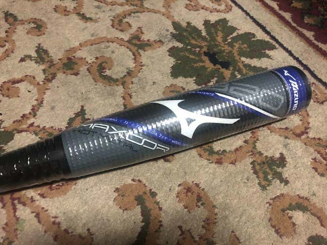 NIW MIZUNO MAXCOR SAMPLE 31 21 USA BASEBALL BAT INSANE POP SEE DESCR