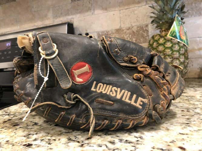 RARE LOUISVILLE SLUGGER TPX PRO HORWEEN MADE IN THE USA RHT CATCHERS MITT