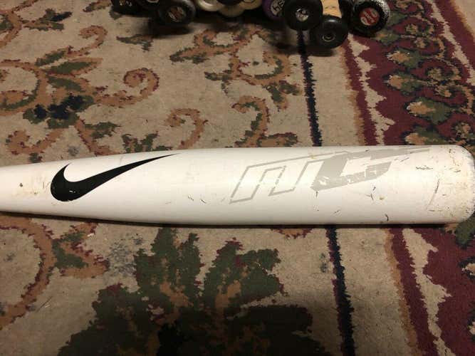 RARE OG NIKE MC2 WHITE LIGHTNING 33 30 BBCOR BASEBALL BAT