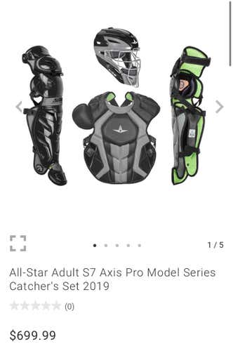 New All Star System 7 Catcher's Combo Adult