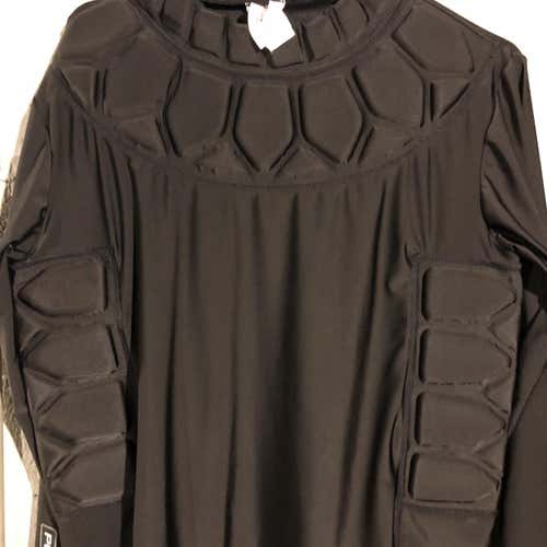 XL Powertek Barikad Padded Compression Goalie Top
