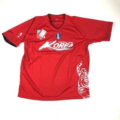 NWT Korea Football Association National Team Soccer Jersey FIFA World Cup Red XL
