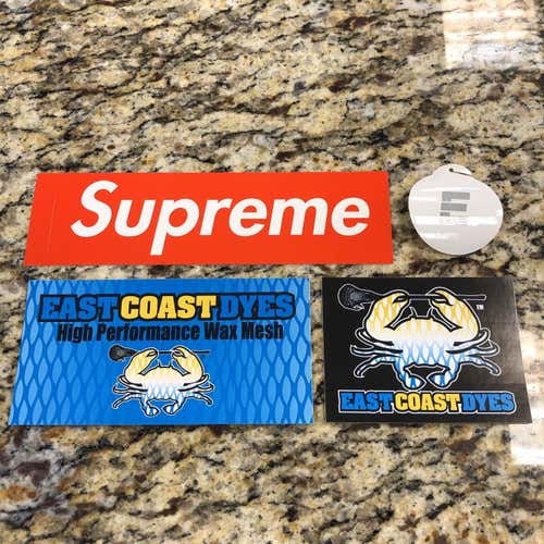 100% Authentic Supreme Sticker Plus ECD And Epoch Stickers