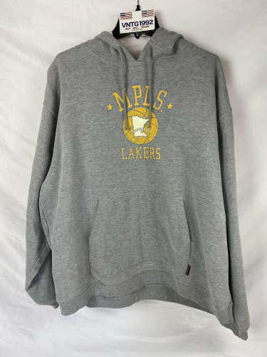 Vintage MPLS Lakers Reebok D'Funkd Hardwood Classics Hoodie
