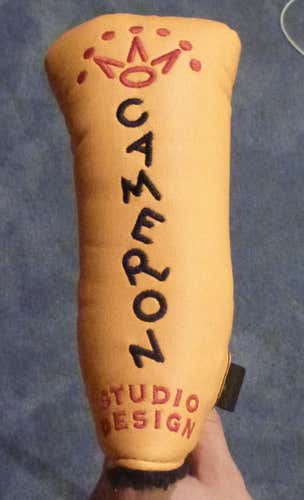 Scotty Cameron Studio Design Head Cover Mint Condition w/ Scotty Divot Tool