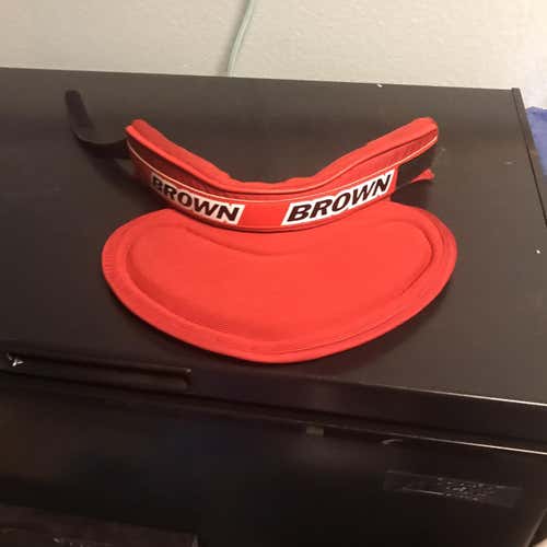 Like New BROWN Throat Collar L/XL Adjustable