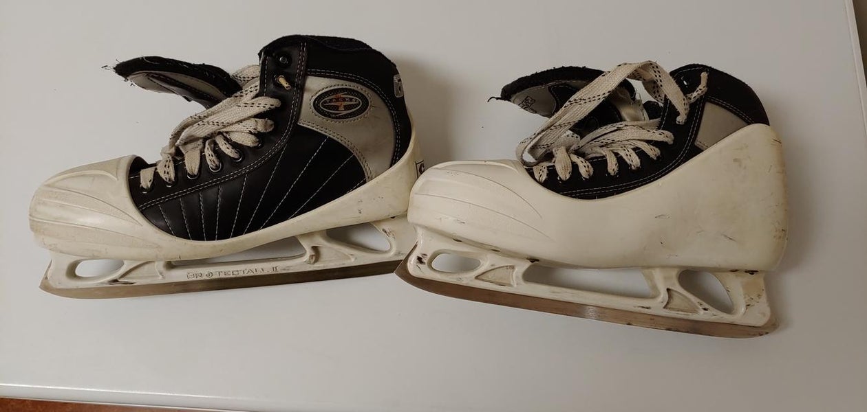 CCM 652 Super Tacks Hockey Goalie Skates Senior Size 10
