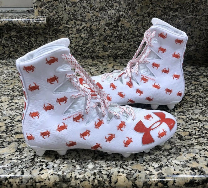 Under Armour Highlight Critter Pack MC Crabs Lacrosse Cleats sz 13 ClutchFit