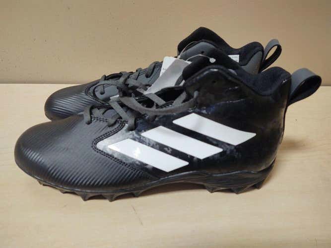 Adidas Freak Mid MD Men's Football Cleats BB7688 - Black, White SZ 9 NEW NWOB
