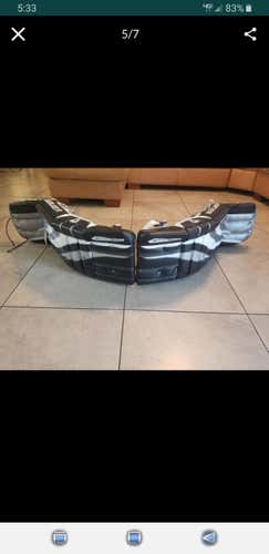 34" Bauer Reactor 2000 Goalie Leg Pads Senior