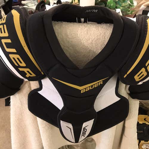 MEDIUM BAUER SUPREME SHOULDER PADS, Senior Pro Stock,