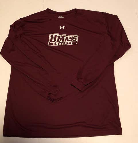 Under Armor University Of Massachusetts Long Sleeve Shirt