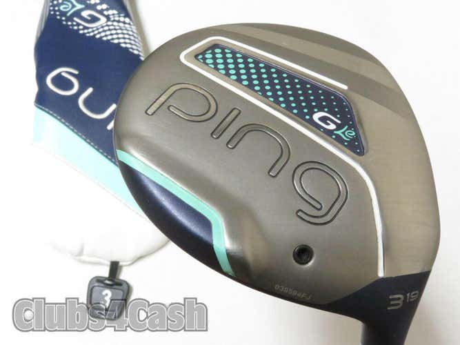 Ping G LE Fairway 19* 3 Wood 230 LITE Flex with Cover .. LADIES  #37094