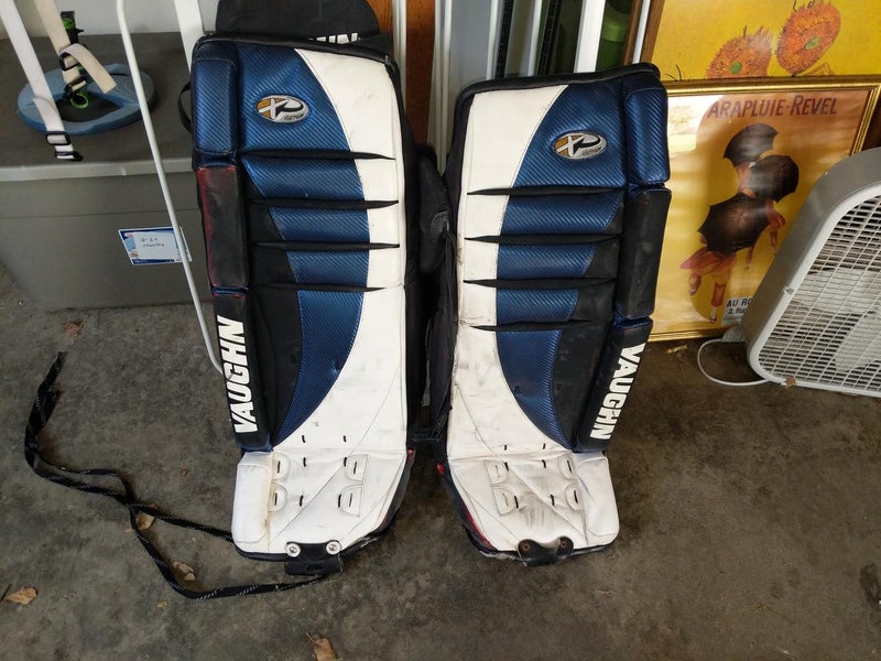 34" Vaughn Goalie Leg Pads Senior