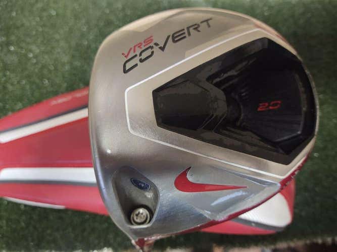 Nike VRS Covert 2.0 Driver Regular Flex Kuro Kage 50 w Headcover Left Handed LH