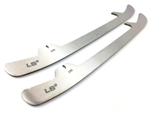 2 Sets of Bauer Tuuk LS2 Pair of Pro Steel Runners size 280mm