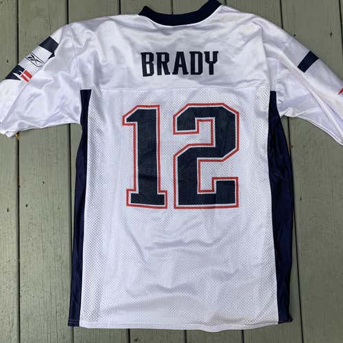 Reebok Patriots Brady Jersey
