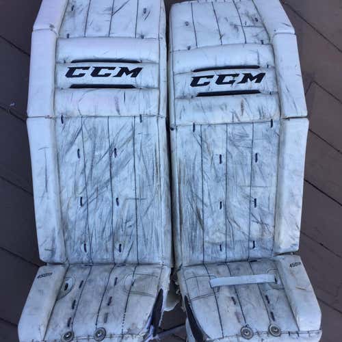 35" Retro Flex Goalie Leg Pads Senior