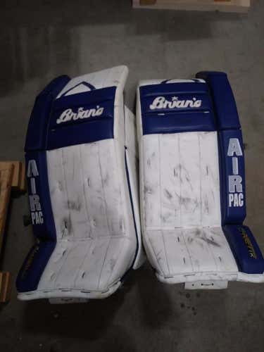 Brian's Gnetik 6.0 Goalie Leg Pads Senior 33+1- CLEAN VINTAGE LOOK