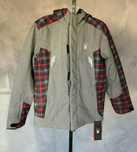 NWT SPYDER SNOWBOARD SKI JACKET COAT BOY SIZE XL 18