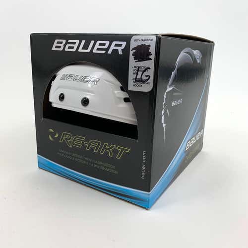 Brand New | Large | White Bauer Re-Akt Helmet