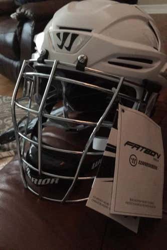 New Warrior Helmet Adult Fatboy Box Lacrosse