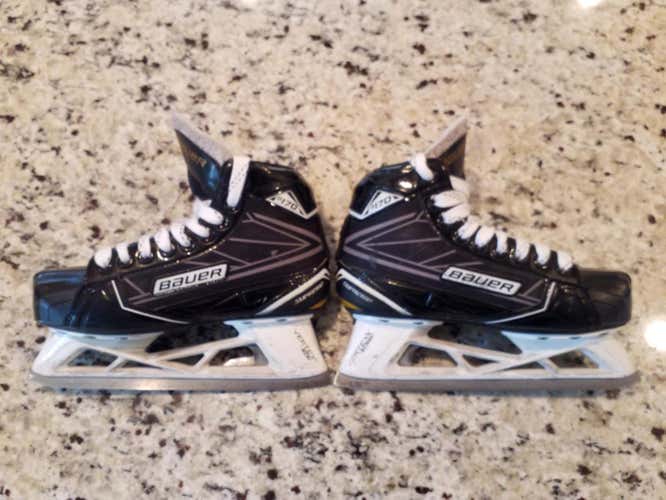 Bauer Supreme S170 Hockey Goalie Skates Junior Size 4.5 US
