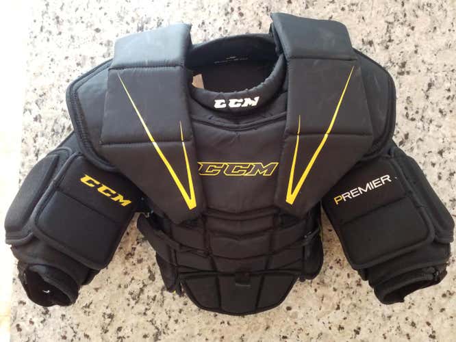 CCM Premier Junior Small/Medium Goalie Chest and Arm Protector