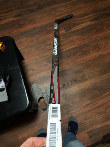 New JetSpeed FT2 Hockey Stick Righty Toe Senior