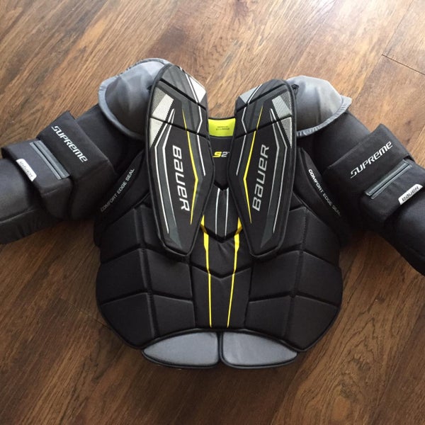 USED Bauer Supreme S27 Senior Goalie Chest & Arm Protector Bauer Supreme S27 Senior Go SIZE XL