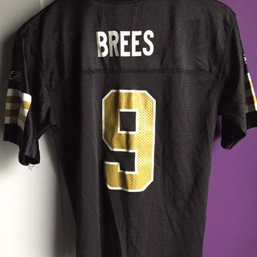 New Orleans Saints Drew Brees Sz Youth Large Reebok Jersey NFL