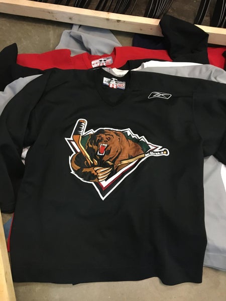 Utah Grizzlies Reebok Black Practice Jersey - Size 58 Goalie