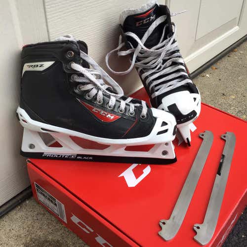 RBZ Goalie Skates Senior Size 7.5